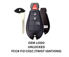 OEM 2009 2010 2011 2012 DODGE RAM 1500 2500 REMOTE START KEY FOB FOBIK 05026378  picture