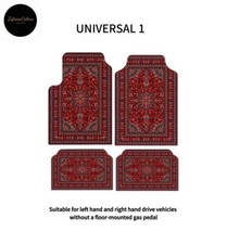 Zafraan Culture Persian Rug Car Floor Mats Universal V1 V2 Multiple Colors picture
