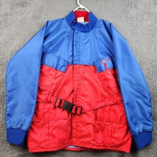 VTG 90's Racing Riding Jacket Men's Medium Nylon Motocross Motorsports Outerwear picture