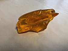 1954 PONTIAC HOOD ORNAMENT INDIAN HEAD INSERT, ORIGINAL OEM GM, NICE CONDITION picture
