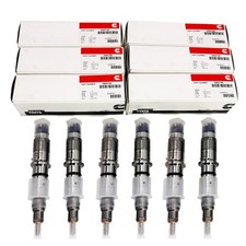 6Pcs Cummins 3965749 Fuel Injector For Engine QSC8.3 QSL8.9 QSL9 New 0445120133 picture