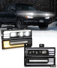 Partsam LED Headlights Assembly DOT Approved with Start Animation DRL picture