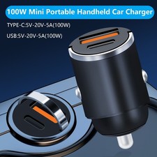 2 Port USB Super Fast Car Charger Adapter For iPhone Samsung Android Cell Phone- picture
