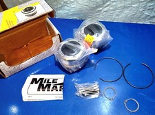 Mile Marker 302 Street Master Manual Hubs, Pair of two, 19 Spline,  Chrome, NOS picture