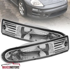 Bumper Lights Fits 2000-2002 Mitsubishi Eclipse Clear Front Turn Signal Lamps picture