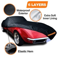 6 Layer Custom Car Cover All-Weather Outdoor For Chevy Corvette C3 1968-1983 picture