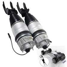 2xFront Left Right Air Suspension Shock Struts For 2011-2018 Porsche Cayenne 92A picture