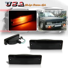 Smoked Park Turn Signal Light LH & RH For 88-95 Pathfinder 88-97 Hardbody Pickup picture
