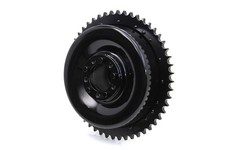 Rear Mechanical Brake Drum Black for Harley-Davidson picture