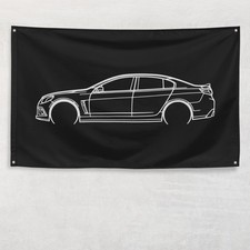 Clubsport R8 2018 Flag 3x5 ft Banner Car Silhouette Garage Man Cave Wall Decor picture