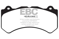 EBC Yellowstuff Brake Pads for Street & Track – Fits Jeep Grand Cherokee & More picture