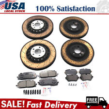 Front Rear Disc Brake Rotors And Ceramic Pads Kit For Audi Q7 Hot Sales picture