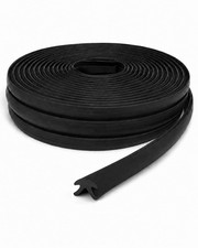 Flexible Black Boat Rub Rail 50.85 FT Vinyl Insert, 3/4
