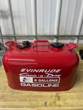 Vintage Evinrude gas tank Cruise A Day fuel tank OMC Johnson mile master picture