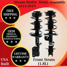 KYB OEM Front Struts Assembly For 2014-2019 Nissan Sentra 1.8L Lifetime Warranty picture