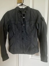 REV'IT women's motorcycle jacket S Black/Dark Gray (NWOT) picture