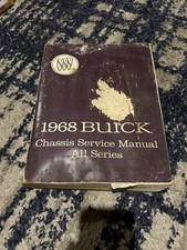 1968 Buick Chassis Service Manual All Series picture