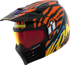 Icon Elsinore Rad Dawn Helmet Orange XL FRP Composite 0104-3349 picture