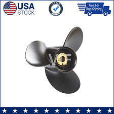 10 3/8 x 13 Aluminum Outboard Propeller fit Mercury Engines 25-70HP,13 Tooth,RH picture
