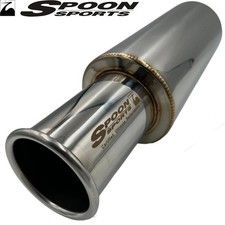 Spoon Sport HI-Power Universal SINGLE EXHAUST MUFFLER Inlet 2.5
