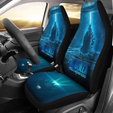 King Of The Monster Godzilla Car Seat Covers Front Seats (set of 2) R199263 picture