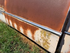 1955 Cadillac Series 62 Coupe DeVille Driver Left Door Chrome Trim picture