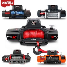 X-BULL Electric Winch 12000LB 13500LB 14500LB Car Trailer Jeep 12K Winch 12V 4WD picture