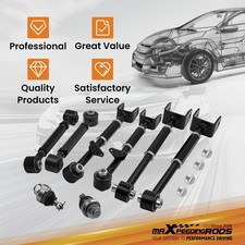Rear Control Camber Arms Toe Kit + Front Lower Ball Joint For Honda Accord Acura picture