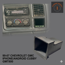 99-06 Chevy GMC Silverado Sierra Tahoe Yukon iPhone Dash Cubby Insert GMT800 picture