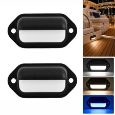 2PCS 12V LED Courtesy Light Cabin Deck Step Lamp Marine Boat Waterproof picture