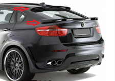 Unpainted Rear+Roof Spoiler Wings 2PS For 2008-2014 BMW X6 E71 E72 Factory Style picture