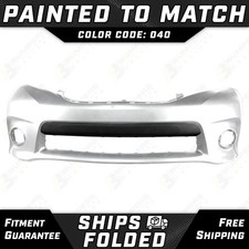NEW Painted *040 White* Front Bumper Cover for 2011-2017 Toyota Sienna SE 11-17 picture