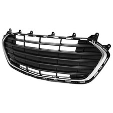Fit 2017-2022 Chevrolet Trax Chrome + Black Front Bumper Lower Grill Grille picture