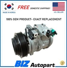 OEM A/C COMPRESSOR w/CLUTCH FOR 09-15 KIA BORREGO/MOHAVE V8 4.6L OE# 97701-2J201 picture