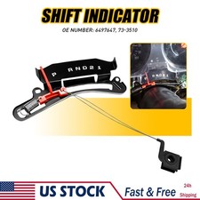Gear Shift Indicator w/ Cable For Chevy GMC Truck 1973‑1979 3‑Speed Auto 6497647 picture