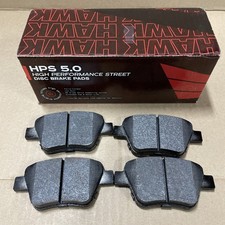 Hawk Performance HB695B.609 HPS 5.0 Rear Brake Pads D1456 8656 Unsealed Open Box picture