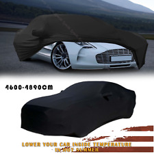 Black Indoor Car Cover Stain Stretch Dustproof For Aston Martin One-77 picture