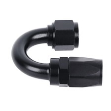LokoCar 10AN Hose End Fitting 180 Degree Swivel Fits For CPE Braided Hose Black picture