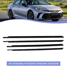 4PCS Car Weatherstrip Window Seal For Toyota Camry 1997-2001 7572033040 picture