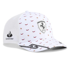 Official Lic Scuderia Ferrari F1 Special Edition Carlos Sainz Spanish GP Cap Hat picture