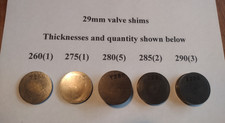 Used 29mm valve shims--Misc Lot of 12 picture