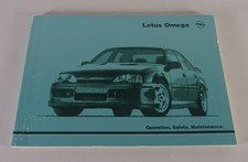 Owner's Manual Opel Lotus Omega Stand 06/1990 picture