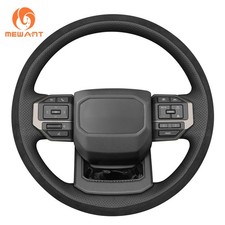 MEWANT Suede/PU Leather Steering Wheel Cover for Toyota Land Cruiser 24-26 picture