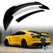 For Ford Mustang 2015-2023 GT350R Style Glossy Black Rear Wing Trunk Spoiler picture