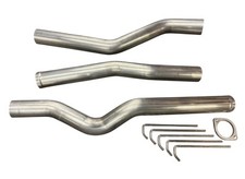 3” 3 Inch High Flow Mandrel Bent Exhaust Piping Tubing Pipe For Acura RSX 02-06 picture