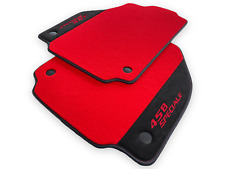 Red Floor Mats For Ferrari 458 Speciale With Alcantara  Leather Tailored Carpets picture