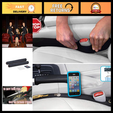 Car Seat Gap Fillers - 2 Pack, Dash Pad & Light - Prevents Lost Items, Easy Inst picture