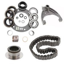 Ford BW 1356 Transfer Case Rebuild Kit Chain Range Fork 38T Slider Rear Bushing picture