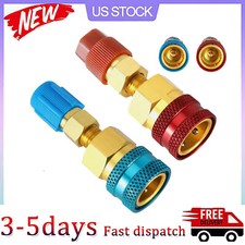 R1234YF To R134A Adapter Kit Quick Couplers Hi/Lo Side Conversion For Car A/C picture