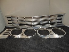 1966-67 Chevrolet Chevelle Grille with Head Light Buckets OEM picture